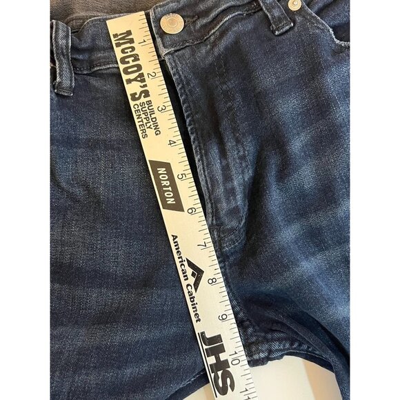 Calvin Klein Mens Straight Leg Jeans W34 XL30 Dark Blue Denim - Picture 9 of 10